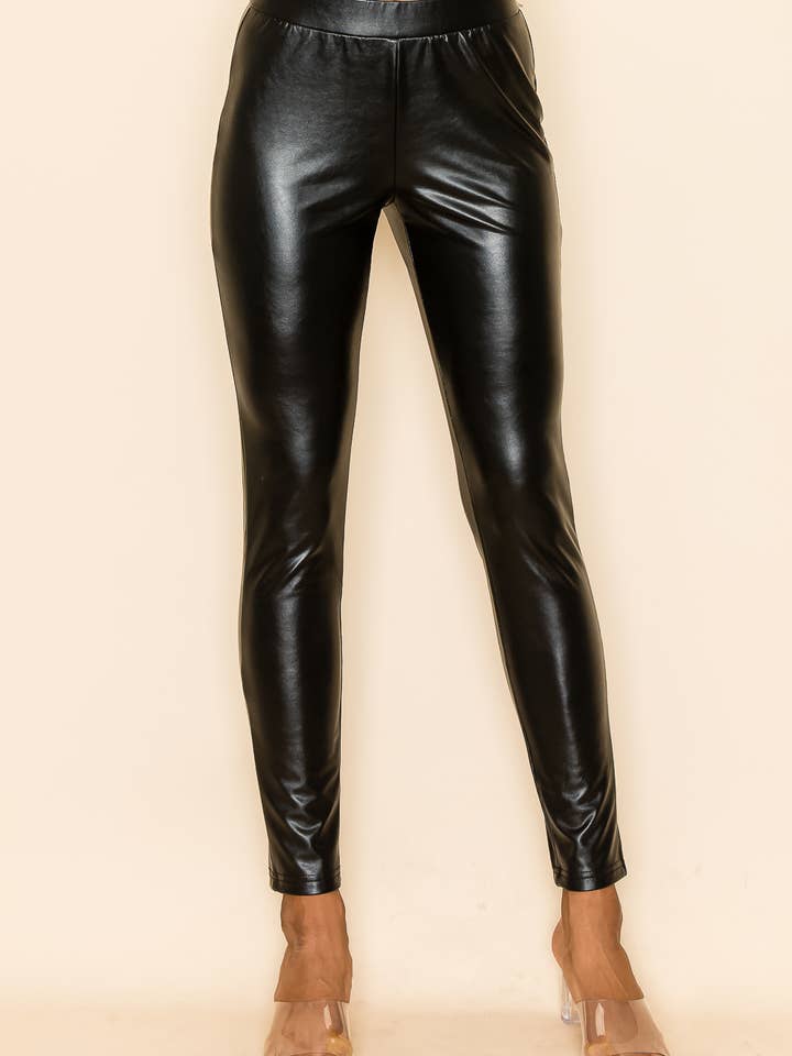 IMITERET LÆDER SKINNY BUKSER MED MULTI-FARVEMULIGHEDER for engroshandel hos Urban Diction