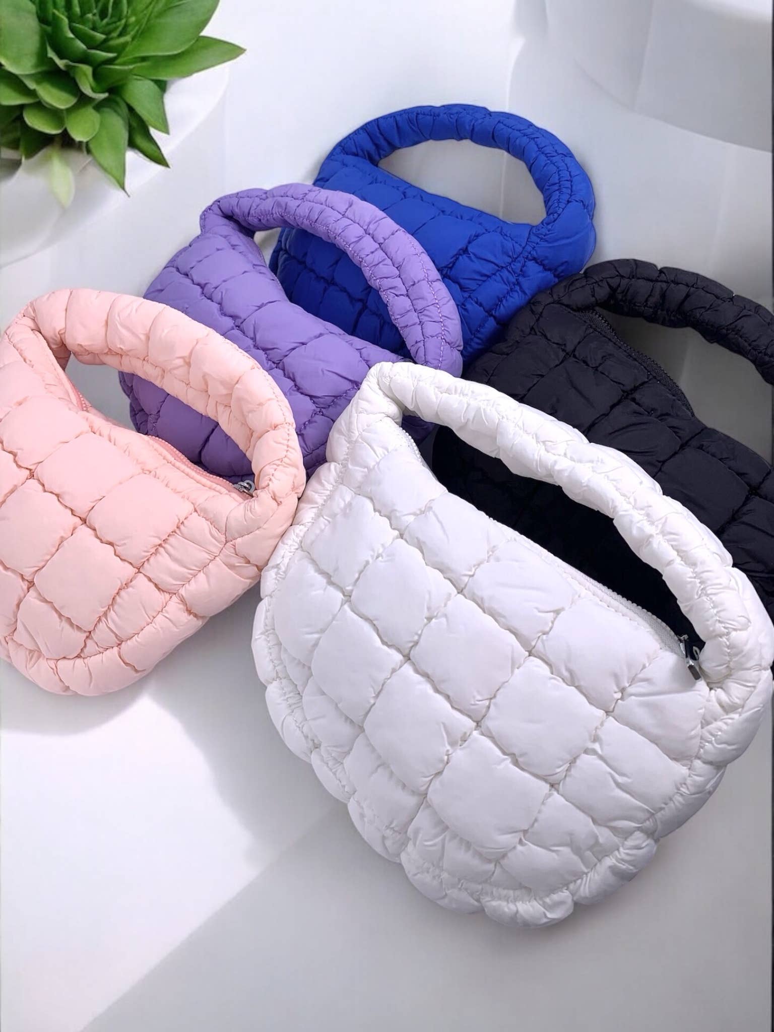 BYREN | ÉLINE L'ATELIER - Wholesale Top Handle Bag - Women's - CY26 quilted handbag7