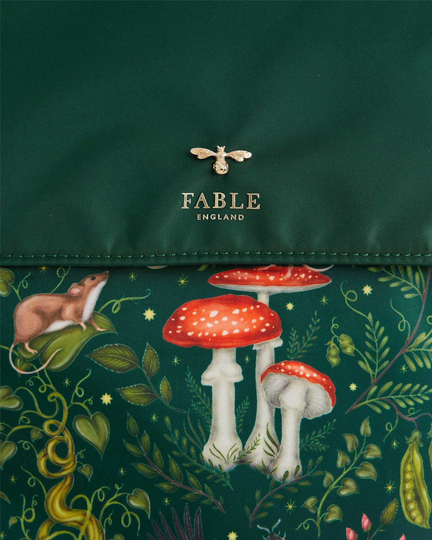 Fable England - Wholesale Backpack - Women's - Catherine Rowe's Into the Woods Green Backpack 5