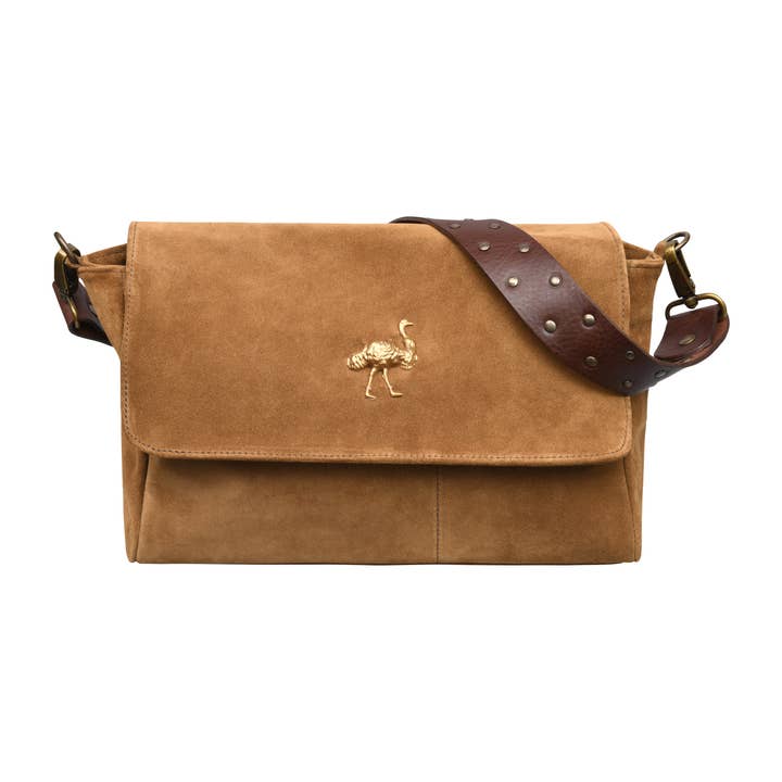 Borsa a tracolla XL con patta e 2 tasche esterne - SACAÏ per la vendita all'ingrosso da parte di Sous Les Paves