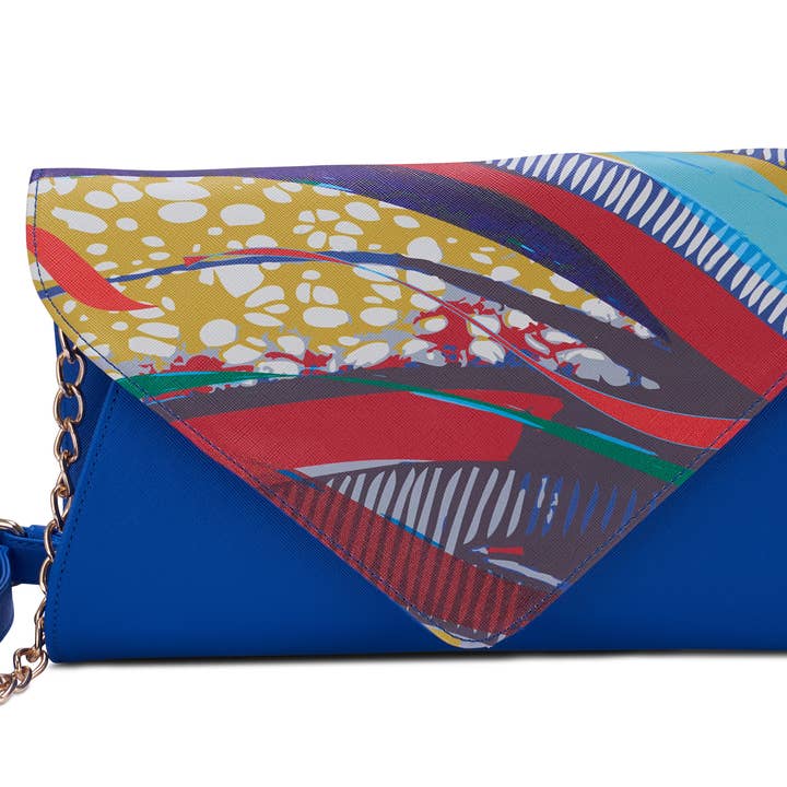 AMMA JO - Wholesale Clutch Bag - Women's - AMMA JO Wild Thing Clutch (Blue)3