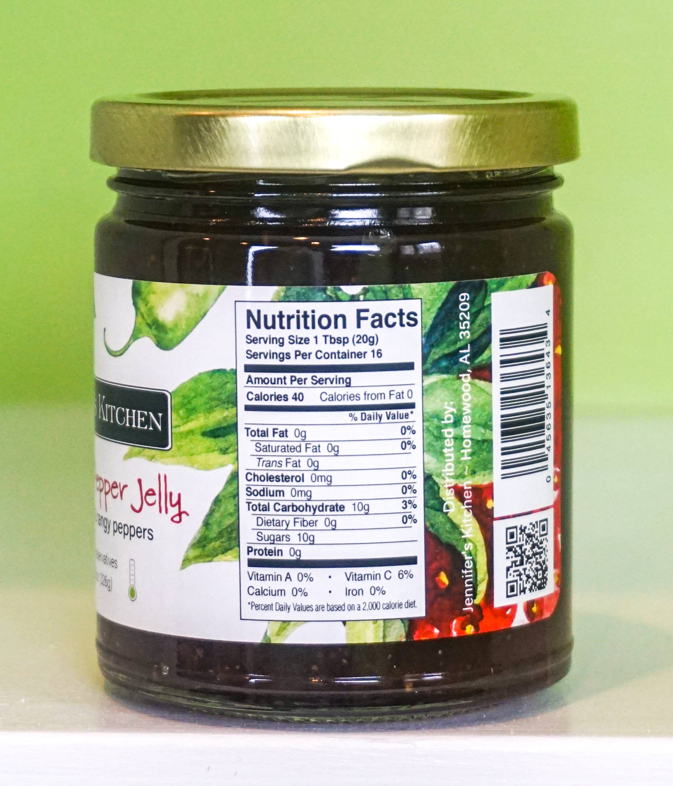 Jennifer's Kitchen - Wholesale Jam/Jelly - Strawberry Pepper Jelly - 11oz - CASE of 122