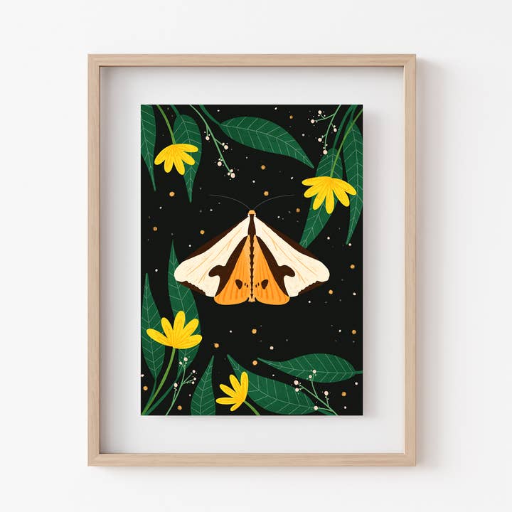 Mörkt mothtryck för wholesale av Brightrose Studio