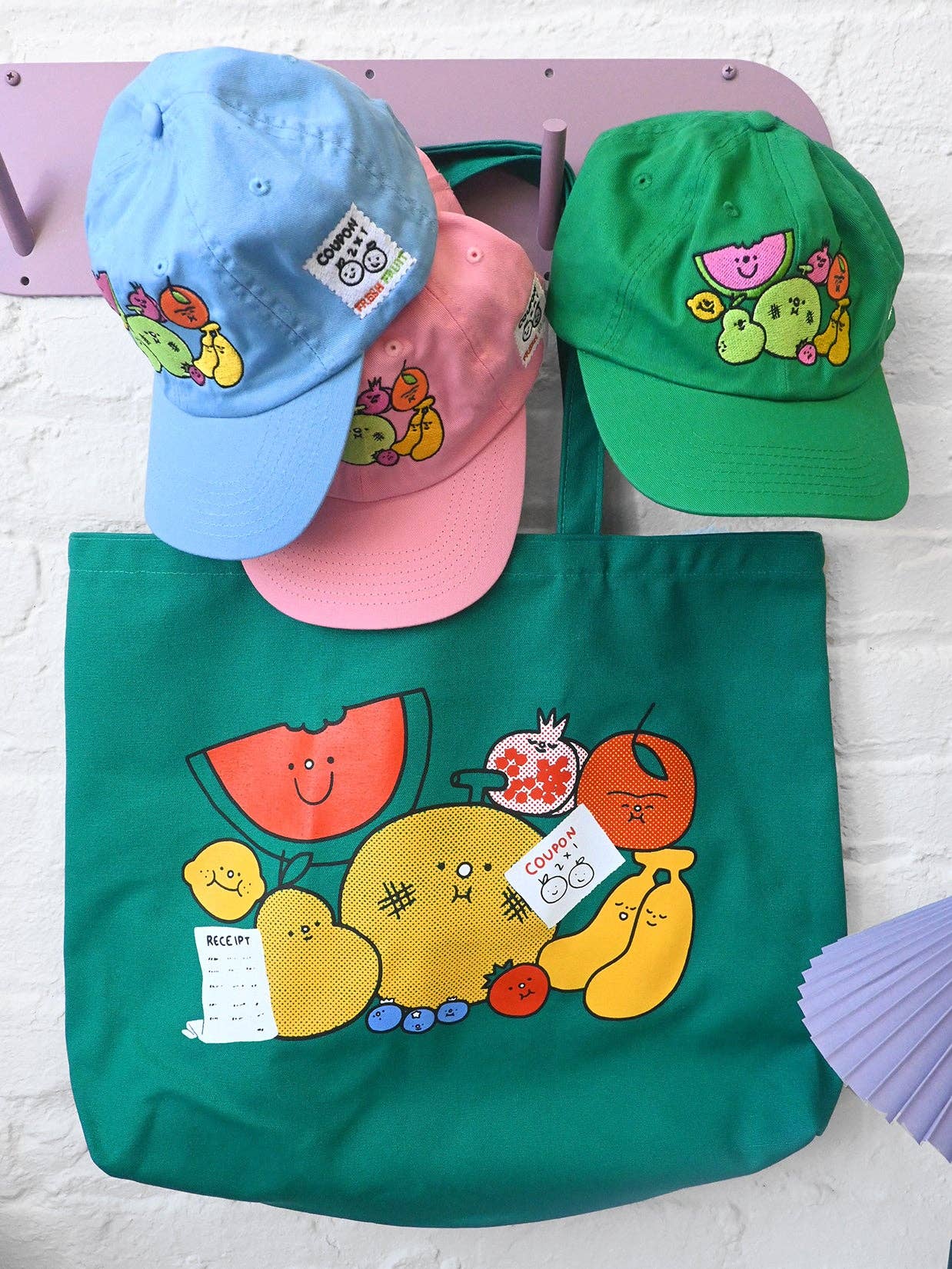 Natali Koromoto - Wholesale Baseball Cap - Women's - "Fresh Fruit" Cap2