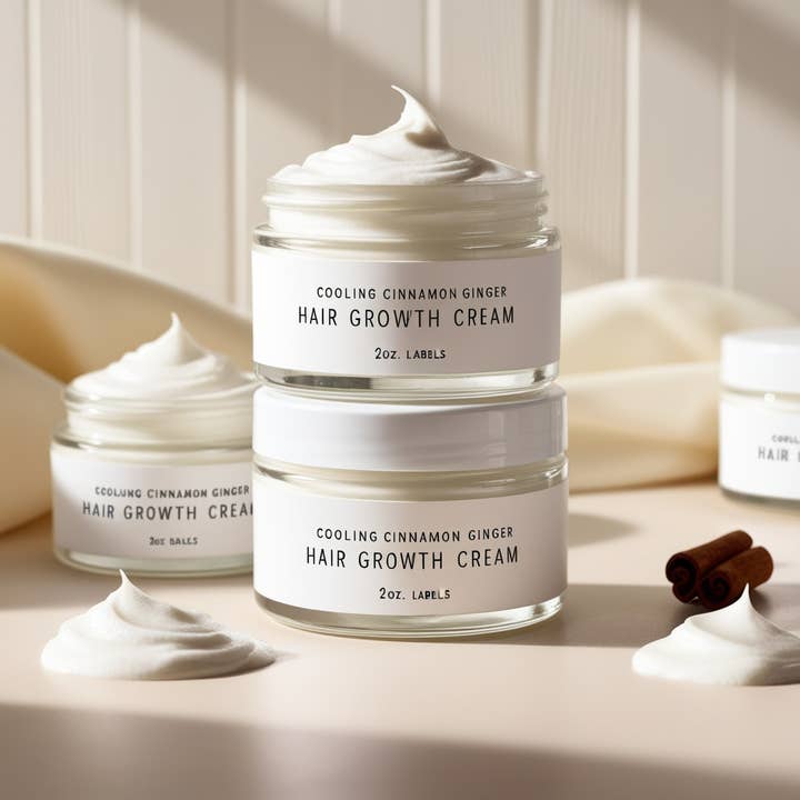 Beautique Goals - Wholesale Scalp/Hair Treatment - Cooling Cinnamon Ginger Hair Growth Cream