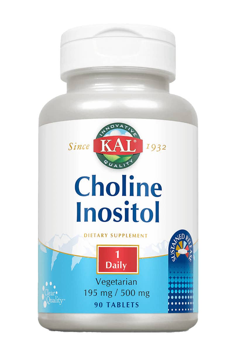KAL - Wholesale Oral Supplement/Vitamin - Choline Inositol Sustained Release Tablets