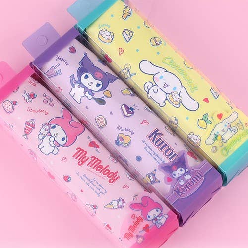 K_Wonderland - Wholesale Pencil Case/Pouch - Sanrio Characters Slim Cute Pencil Case, Pouch