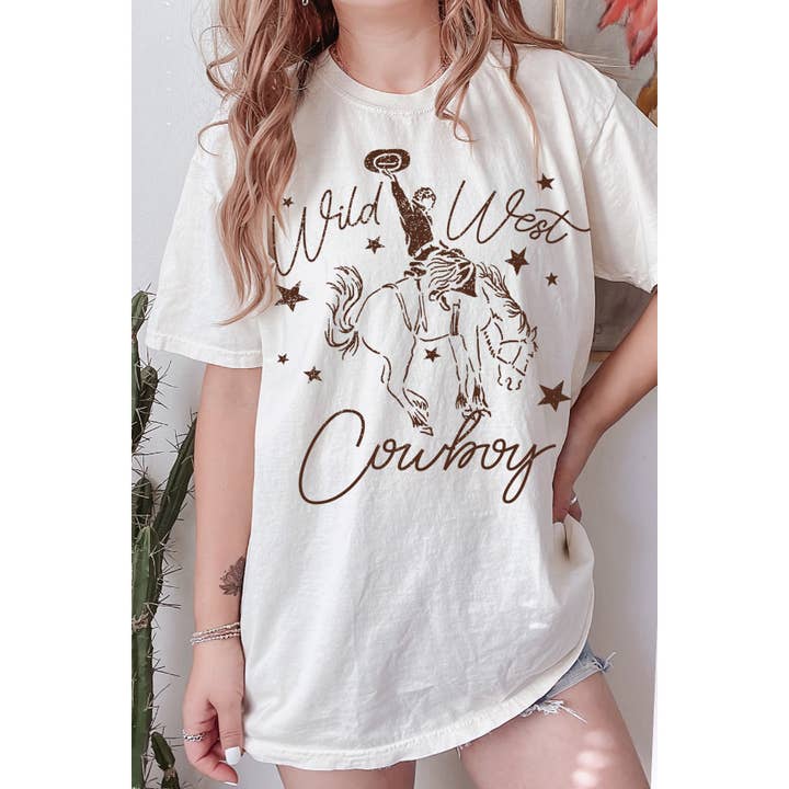 VAQUERO DEL SALVAJE OESTE para venta al por mayor de Amused by Blue