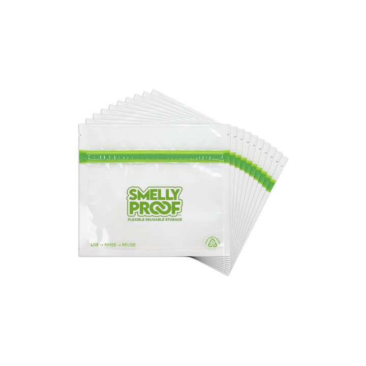 Smelly Proof Storage Bags - Wholesale Food storage wrap/bag - Reusable Snack Size Super Bags - Bulk 100 Qty - Choose Style5