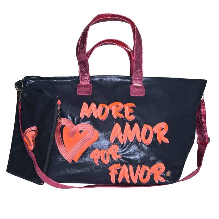 XL Shopper MoreAmore-cs in blu notte per la vendita all'ingrosso da parte di cute stuff GmbH