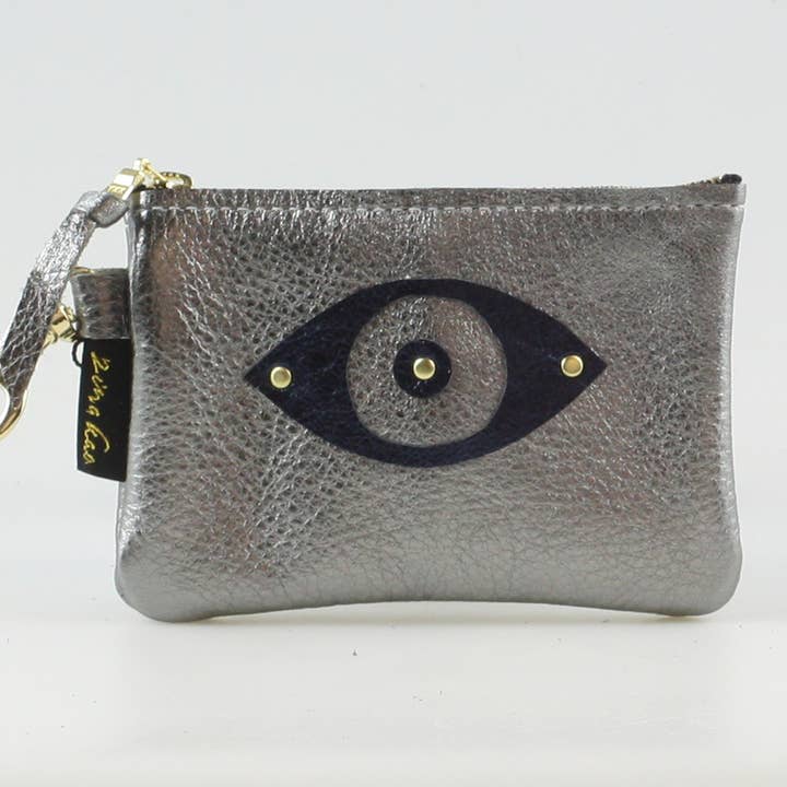 Zina Kao Exclusives - Wholesale Pouch – Women’s - The Applique Kara: Evil Eye!4