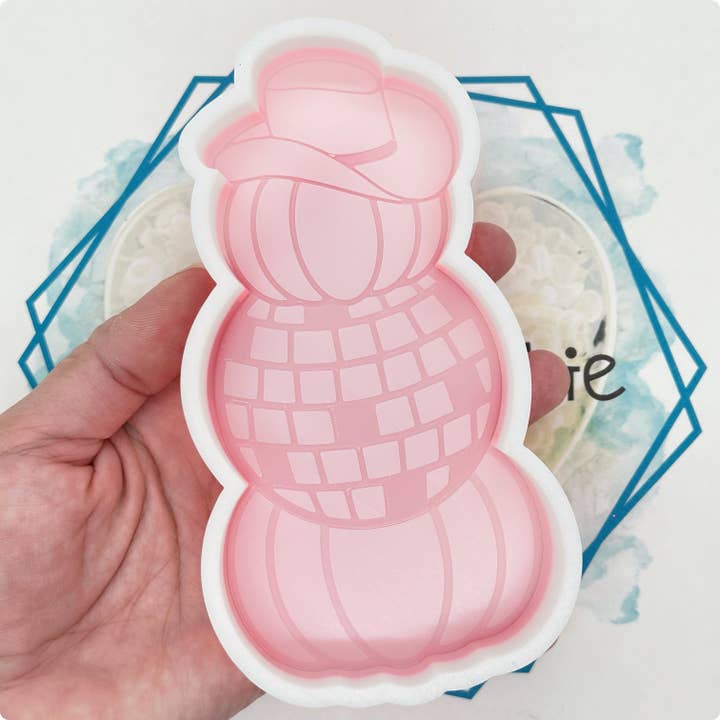 *LANÇAMENTO* Molde de Freshie de Pilha de Abóboras Cowgirl por atacado de The Freshie Junkie, LLC