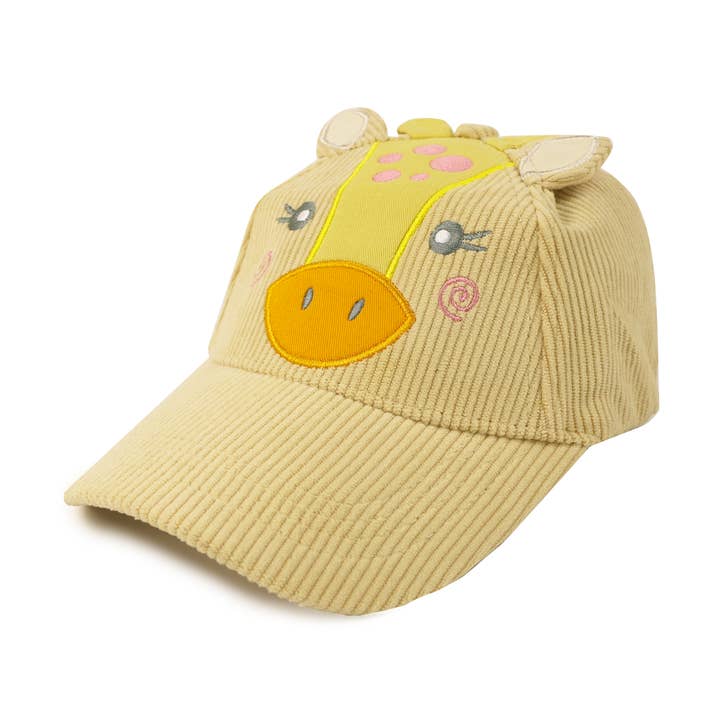 SS26 | ZOOxFJK Kids 3D Cap - Giraffe for wholesale by ZOOCCHINI