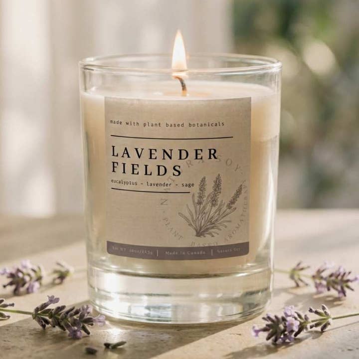 Soy Candle Tumbler Jar-Spring for wholesale by Natura Soylights