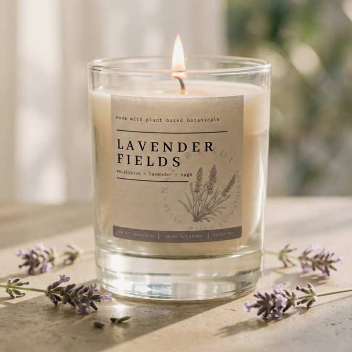 Vaso tumbler per candela di soia - Primavera per la vendita all'ingrosso da parte di Natura Soylights