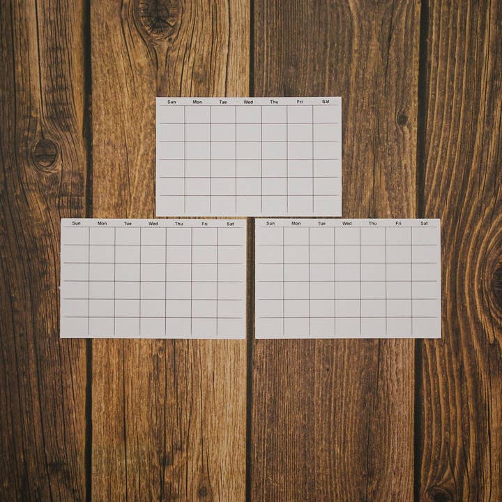 Mini Habit Tracker Stickers for wholesale by Fig Tree Works