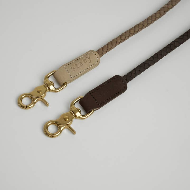 Staey - Wholesale Pet Leash - Dog - Kaia Braided Dog Leash | Dark Oak4