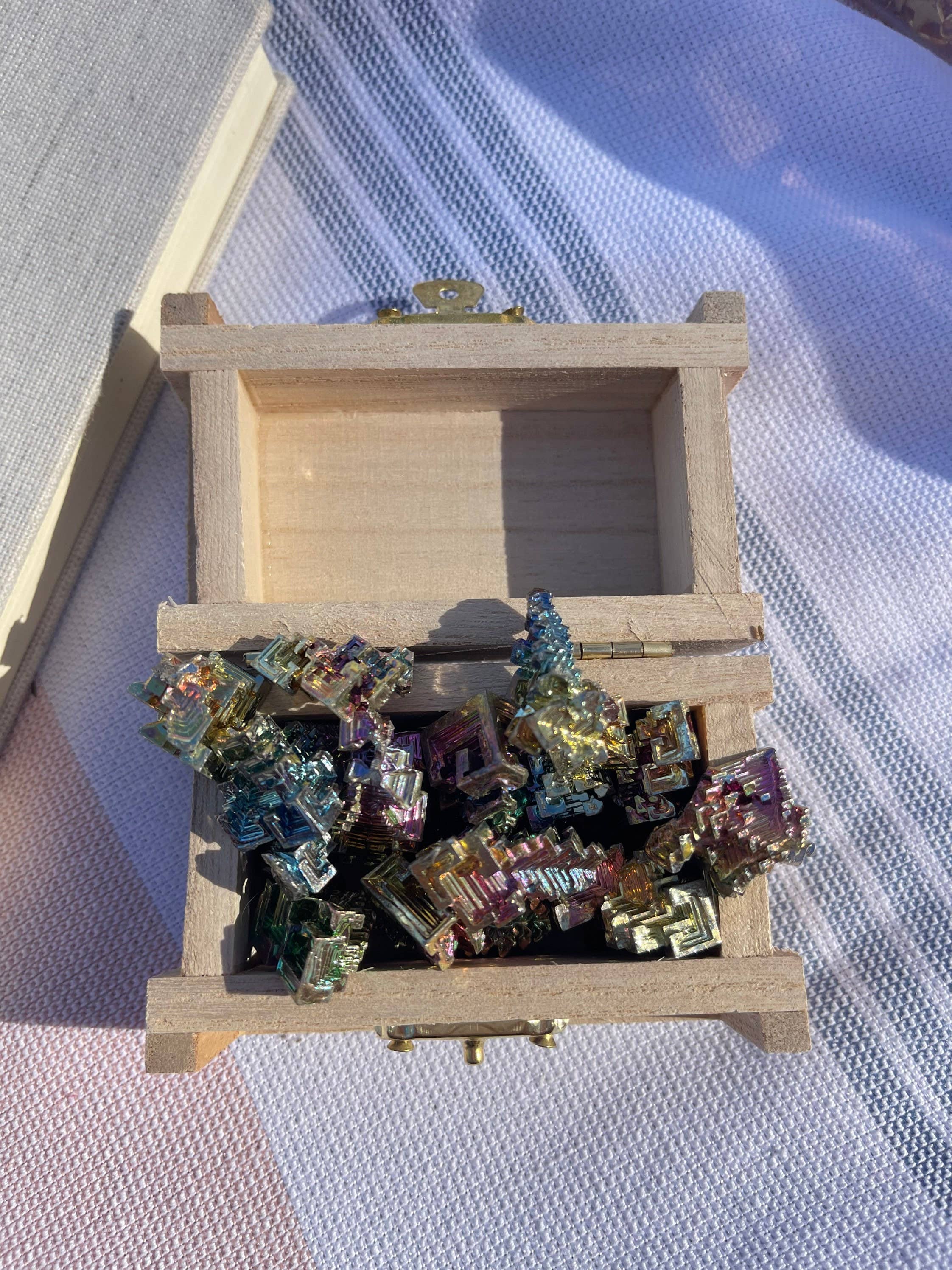 Tumbledshop - Wholesale Spiritual Stone/Crystal - Bismuth Crystal, Rainbow Lab Grown Crystals5