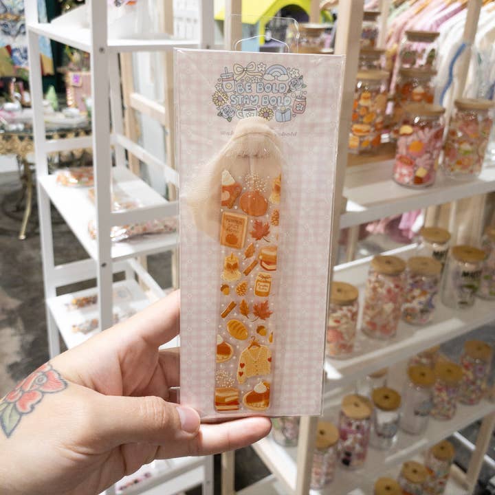 Be Bold Stay Bold - Wholesale Bookmark - Pumpkin Spice Acrylic Bookmark 2