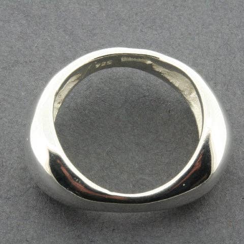 Makers & Providers - Wholesale Band/stacked ring - Silver Burbuja ring - sterling silver1
