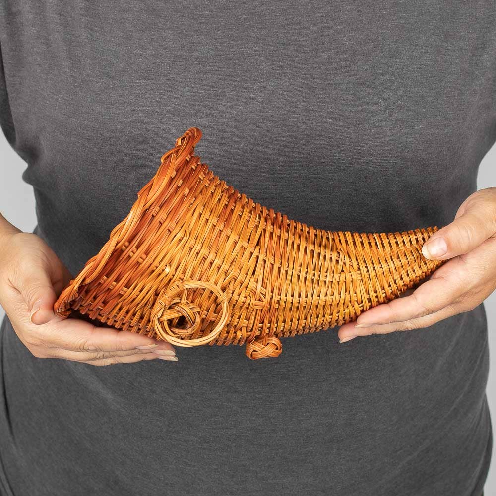 Factory Direct Craft – Engroshandel Kurv – 12" Cornucopia kurv til Thanksgiving5