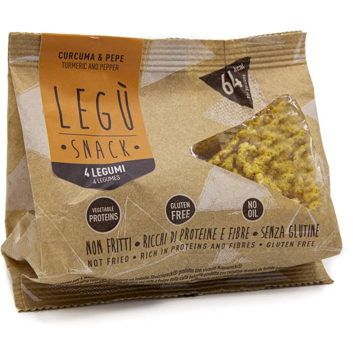 SINGLE-DOSE TURMERIC AND PEPPER SNACK for wholesale by LEGÙ
