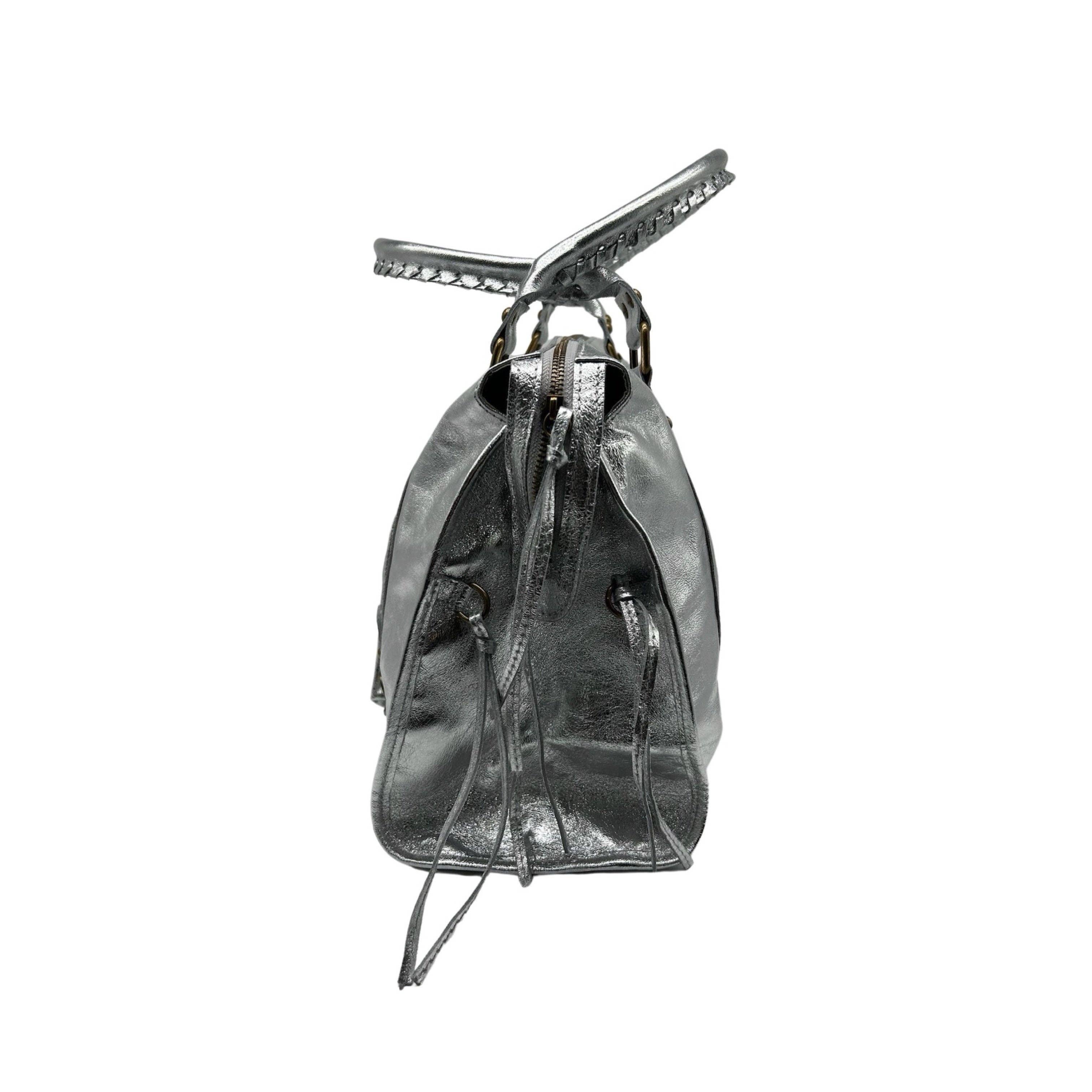 Louisa lee - Venta al por mayor Bolso con asas - Mujer - BOLSO GRANDE CAPUCINE DE PIEL IRIDISCENTE5