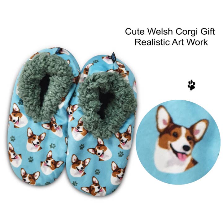 E&S Pets - Wholesale Slippers - Women's - Welsh Corgi Slippers2