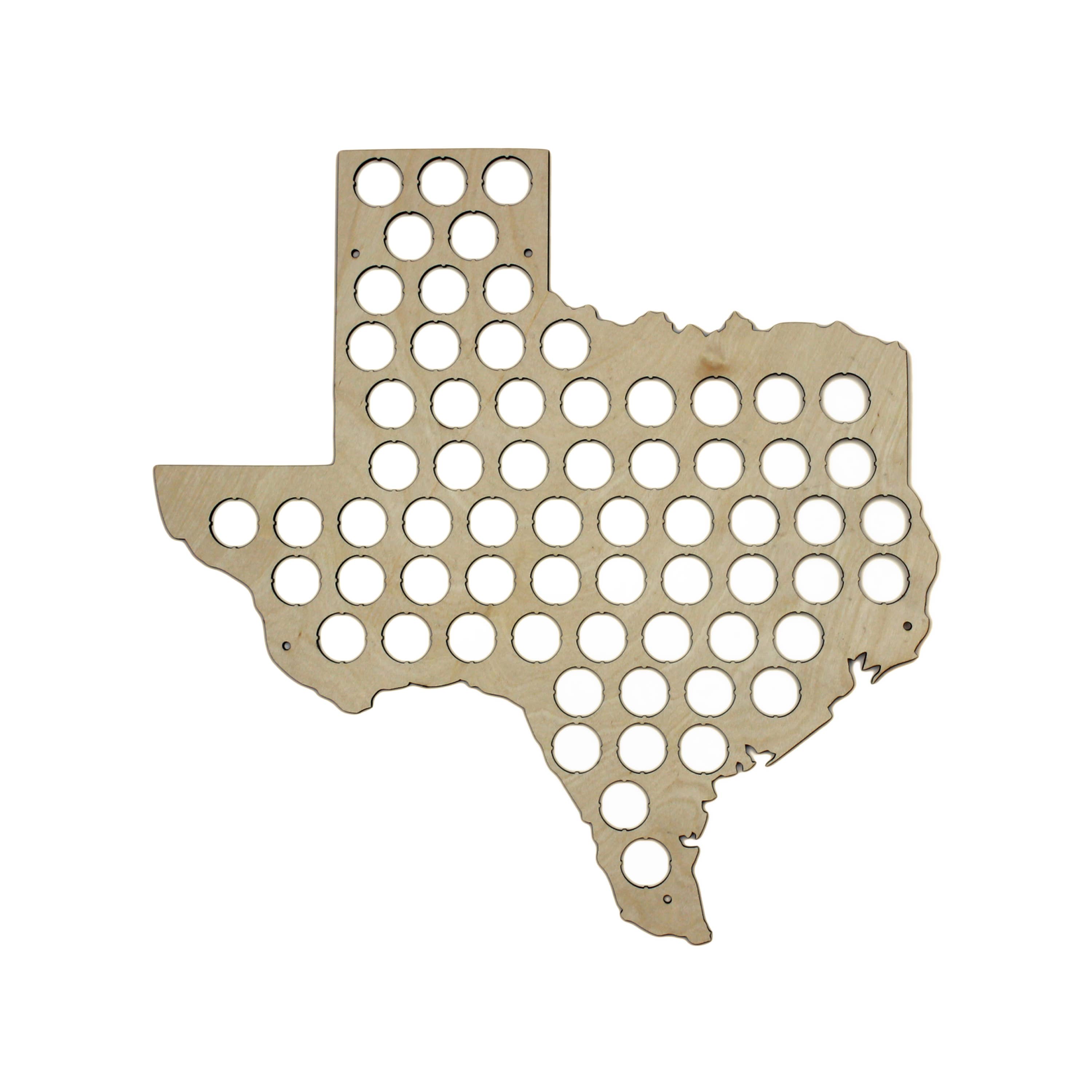 Torched Products – Engroshandel 3D-vægkunst – Mænds gave tilstand øl cap kort - Beer Cap Collector/Display42