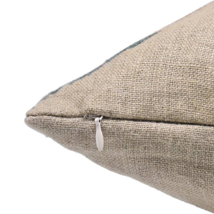 Fabdivine - Wholesale Throw Pillow Cover - Classic Block Printed Thick Linen Cushion Cover - Badshah2