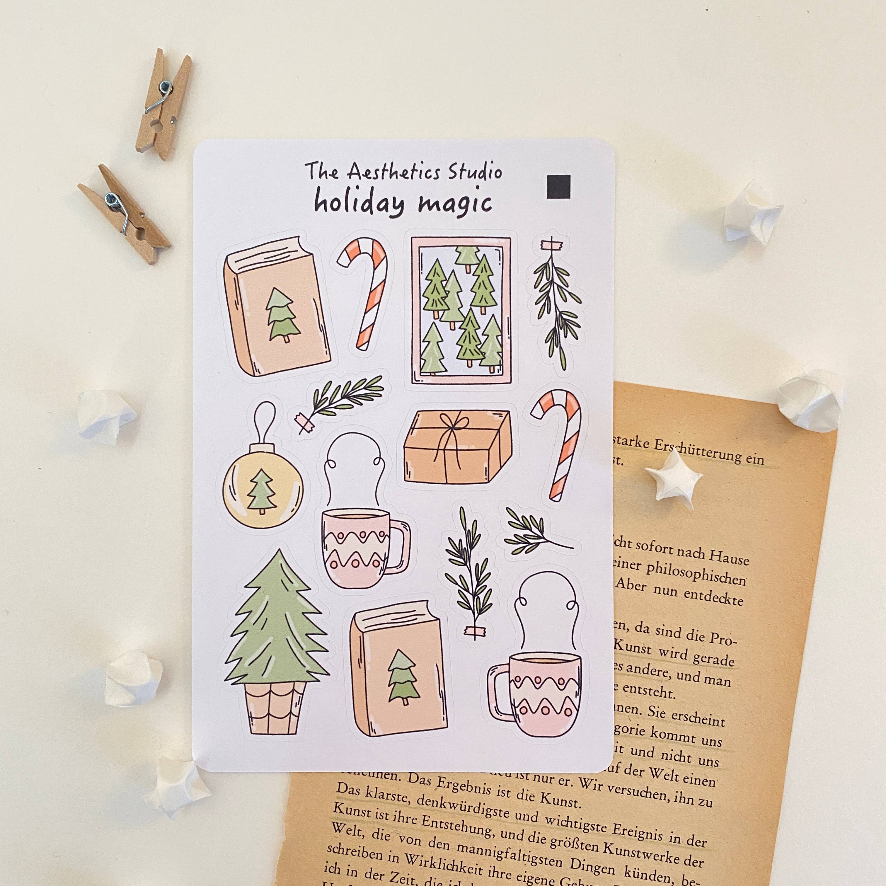 The Aesthetics Studio - Wholesale Sticker - Cozy Winter Collection0