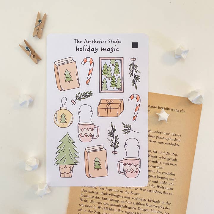 The Aesthetics Studio - Wholesale Sticker - Cozy Winter Collection