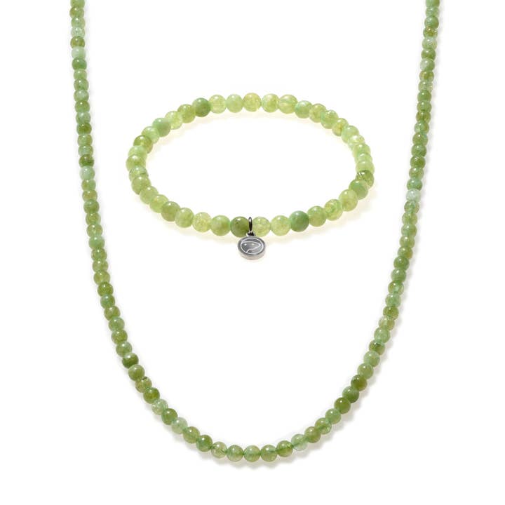 Peridot Beaded Duo Mini for wholesale by Otter Spirit