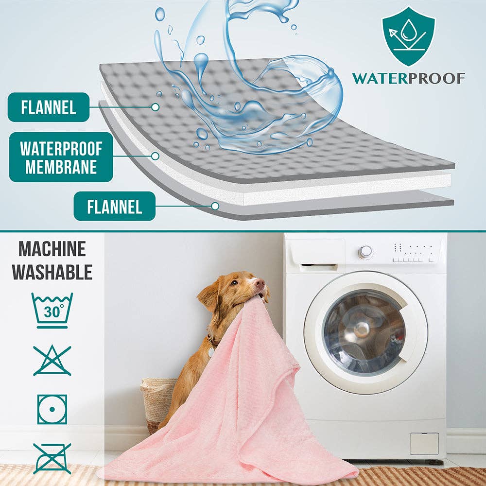 PetAmi – wholesale Pet blanket – Cat/dog – Waterproof Waffle Textured Pet Blanket16