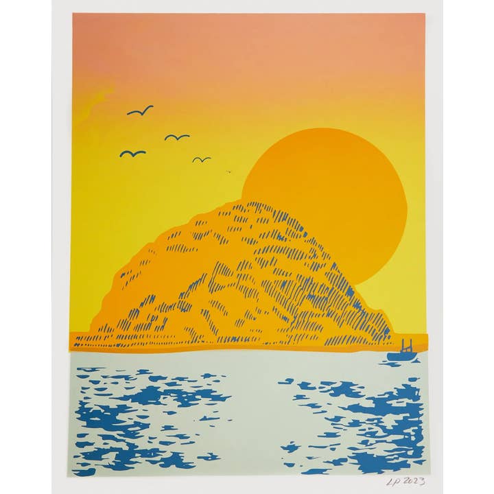 Lonely Palm Ranch - Wholesale Art Print - Art Print Morro Rock