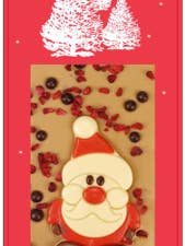 Comptoir du Cacao · Blond chocolate bar, Santa, red box for wholesale by French Feast
