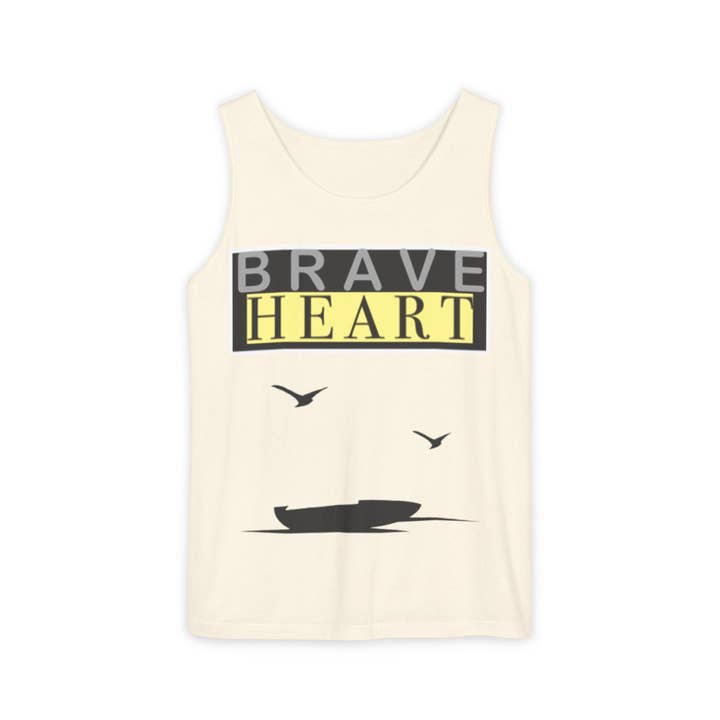 RC'nSONS - Wholesale Tank Top - Men's - Brave Heart Tank Top | Unisex Garment-Dyed Tee49