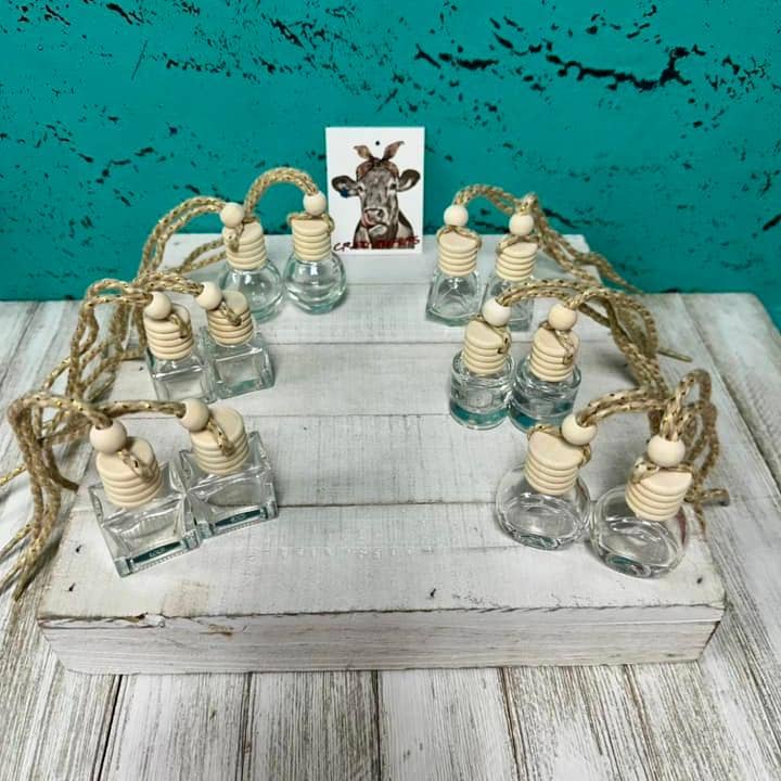Crazy Heifers Wholesale - Wholesale Car Freshener - Unisex - Car Diffuser Bottles | 6-10 ML (EMPTY)