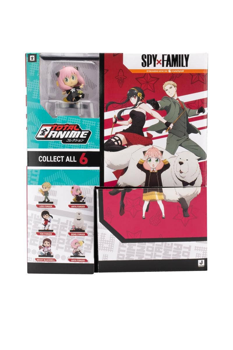 License 2 Play Toys - Wholesale Figurine Toy - Kids - Total Anime 2 Inch Spy Family Blind Figure Pack 12pc Display6