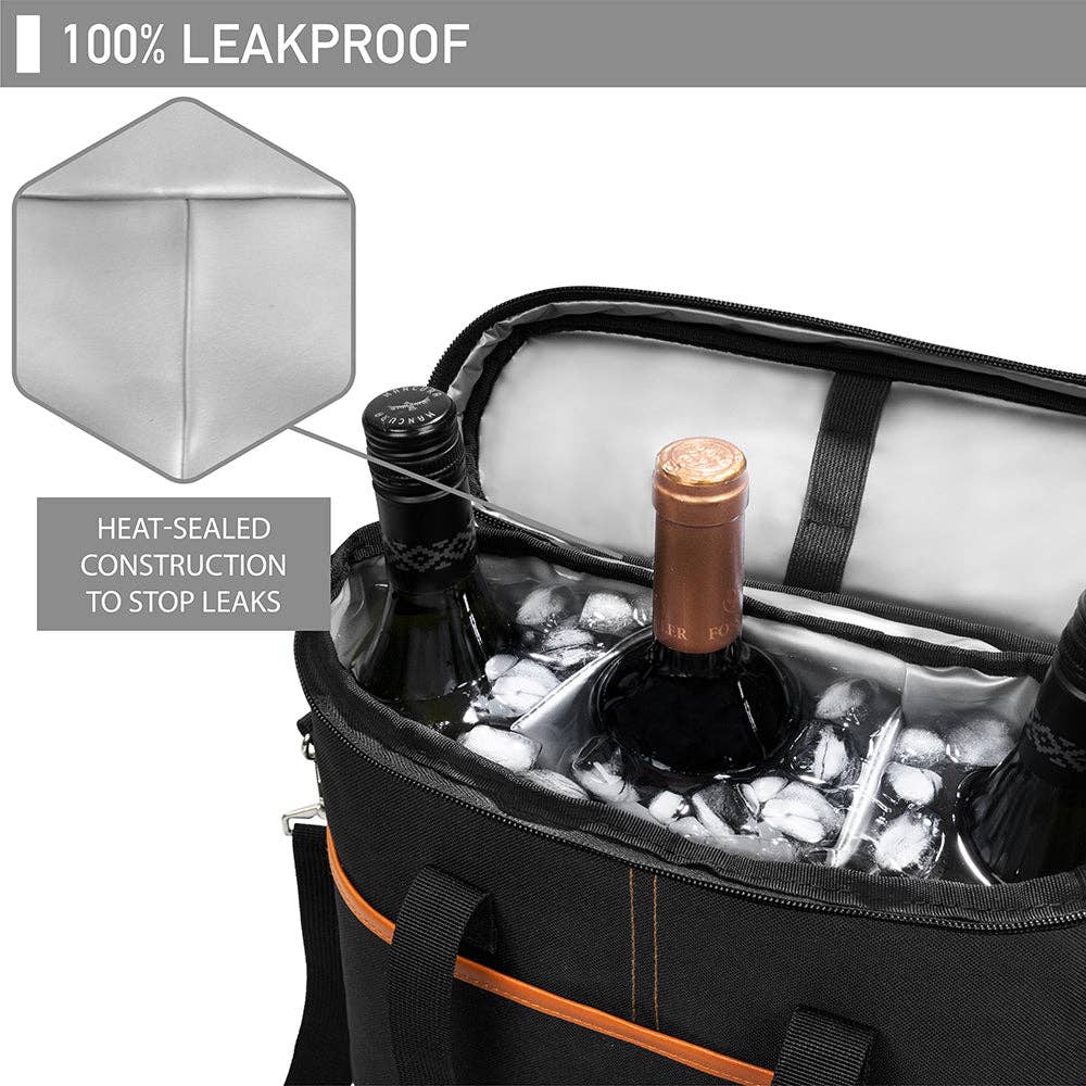 OPUX - Wholesale Wine Tote - 3 Bottle Wine Carrier Bag49