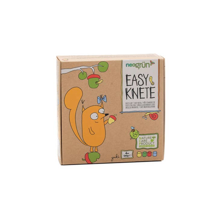 NEOGRÜN - Wholesale Putty/Slime - Kids - Organic Easy Vegan Clay Set of 4 “Yuki”