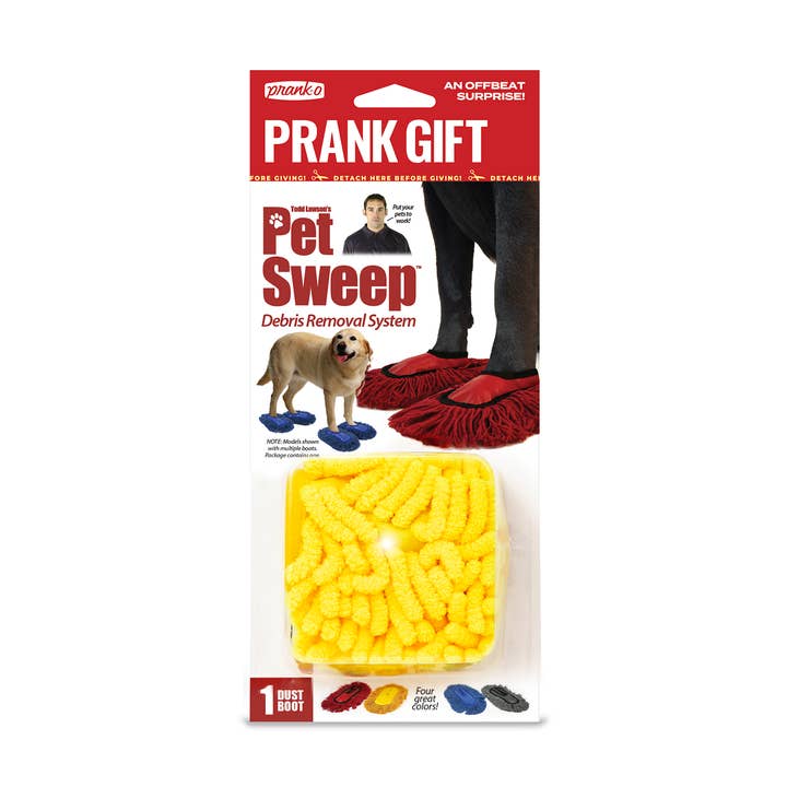 Cadeau amusant : Pet Sweep pour la vente par Prank-O