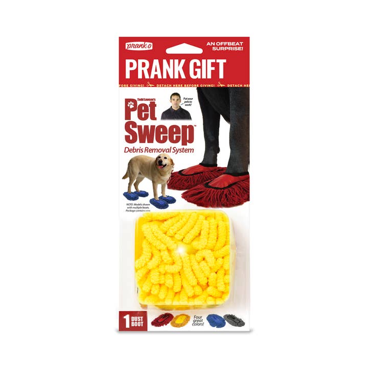 Prank-O - Vendita all'ingrosso Regalo scherzoso/divertente - Regalo divertente per scherzi: Pet Sweep