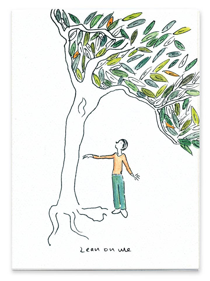 Lean on Me for wholesale by Rosie’s Wonders Connection Cards