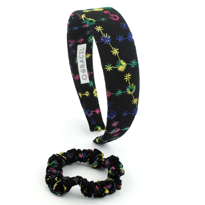 “Emilia” Scrunchie Bandolet for wholesale by Gracil - grace in details