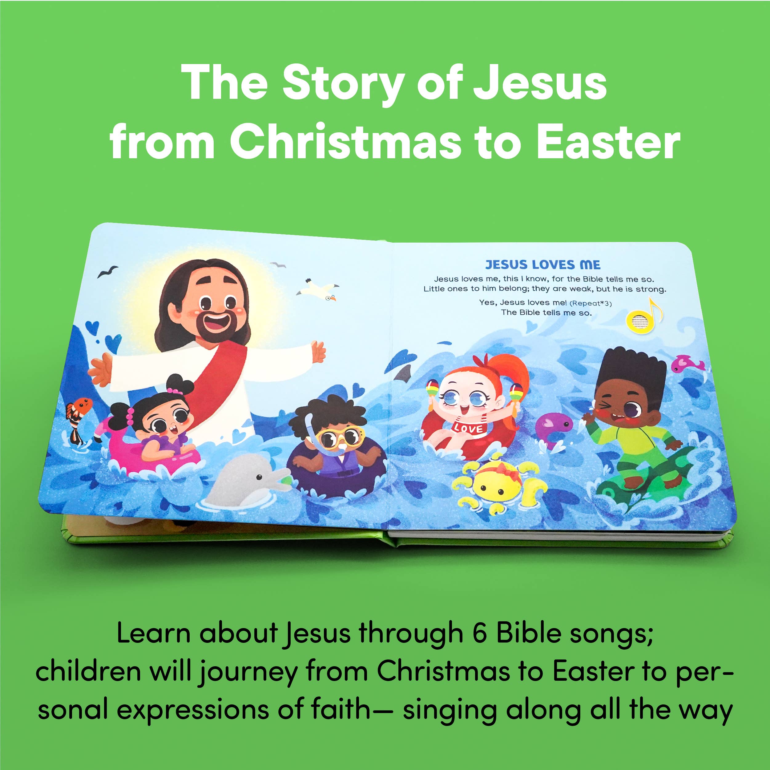 Hello 2 Kids - Wholesale Musical Toy - Kids & Baby - Jesus Loves Me - Sound Book1