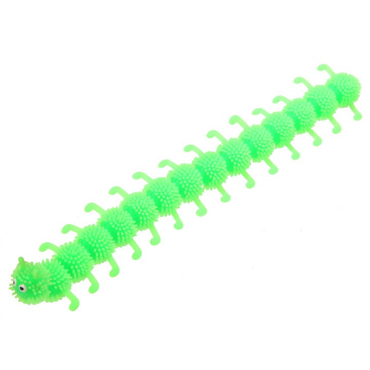 Puckator Ltd - Wholesale Stress Relief Ball/Dough - Stretchy Caterpillar Toy
