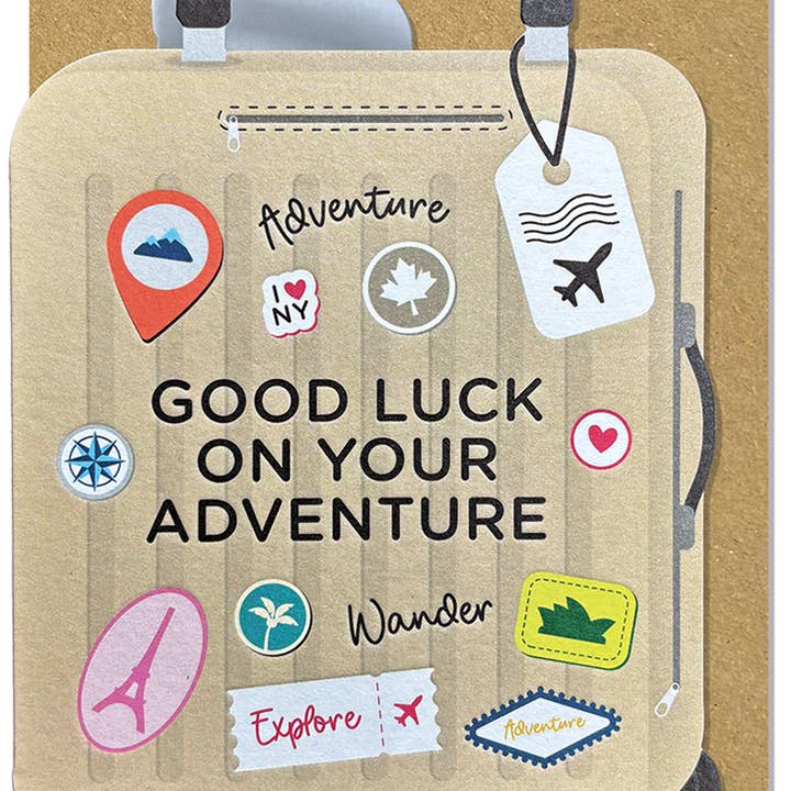 CARTE DE VŒUX D'ADIEU 4,625 x 6,5625" pour la vente par Calypso Cards LLC