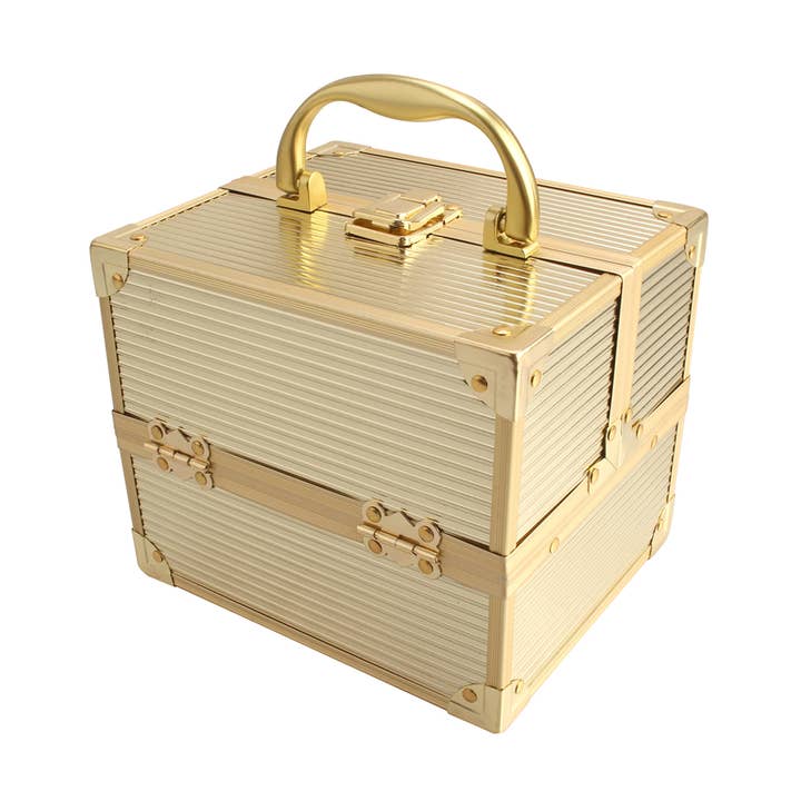 Micro Beauty Case / Gold Stripe for wholesale by TZ Case