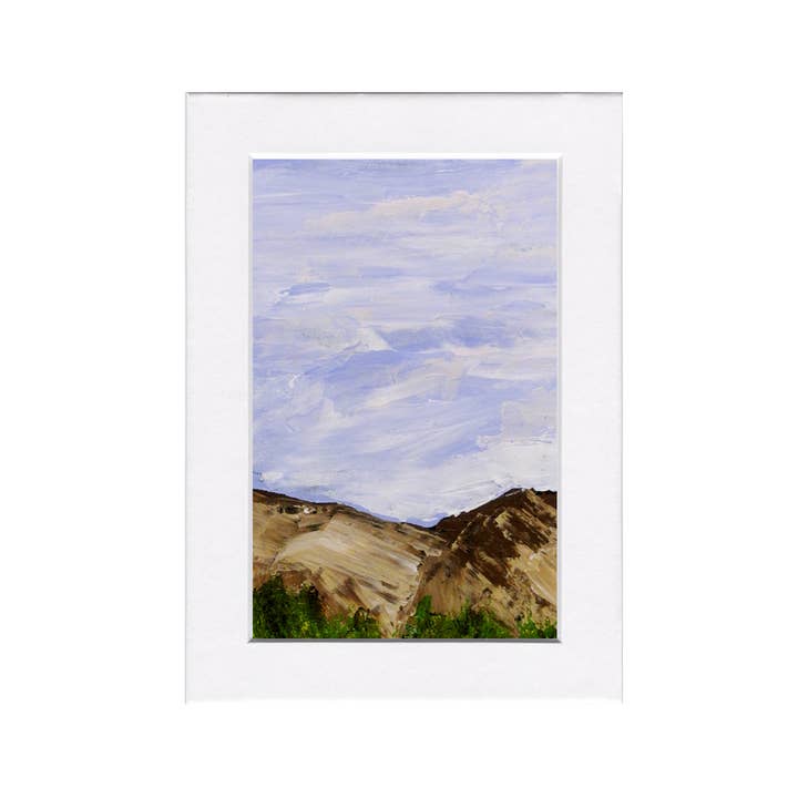 Fine Art For Small Spaces - Wholesale Art Print - The Foothills Landscape Nature Mini Print